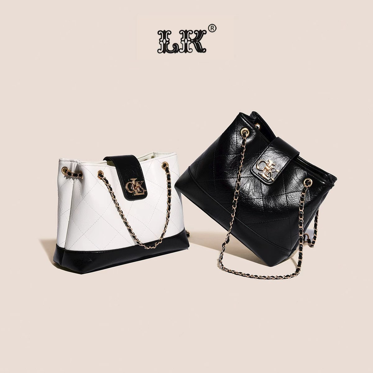New minimalist and stylish tote bag for women, large capacity, shoulder bag/crossbody bag, commuter bag, high-end shoulder bag.
