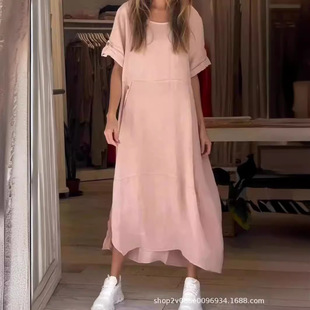 2024 New Summer European and American New dress Amazon Fashion Women's AliExpress Women's Clothes