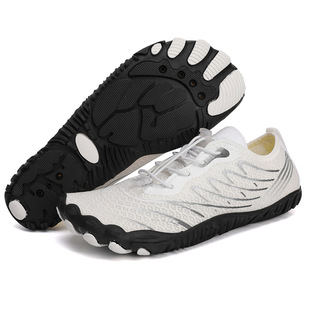 Cross-border Outdoor Tracing Shoes Men's and Women's Beach Skin-sticking Swimming Five-finger Shoes Non-slip Quick-drying Breathable Fishing Wading Shoes