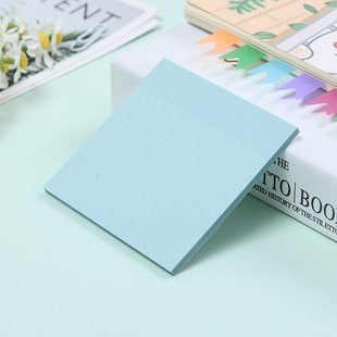 Yude Красочные прозрачные заметки Post-It Моранди Индексные заметки Прозрачные записываемые заметки Post-it костюм Неправильные заметки Post-It