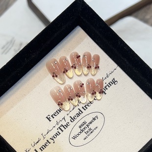 Darryson [Daily Short] Pure Hand-worn Armor Advanced Nail Art Cute Joker Short Armor Collection