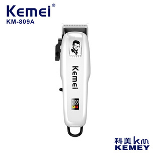 Электрические машинки для стрижки Kemei KM-PG809AUSB мощная режущая головка с быстрой зарядкой, регулируемая профессиональная машинка для стрижки волос с цифровым ЖК-дисплеем