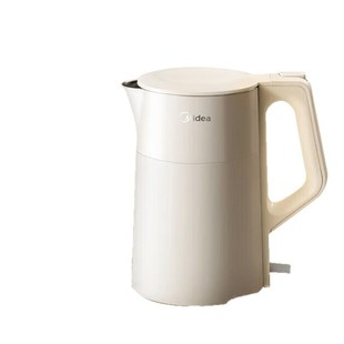 Midea Midea Электрический чайник Электрический чайник Пищевая 304 нержавеющая сталь 1.7L Большой емкости для домашнего использования