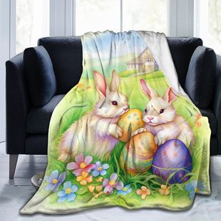 Beautiful African American Women Retro Blanket Plush Microfiber Flannel Blanket for Sofa Bedroom