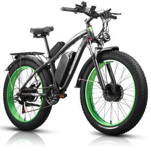 Manufacturer Wholesale Ebycco Electric Bicycle Cross-Border E-Commerce Dropshipping 26*4.0 Fat Tire Electric Mountain Bike