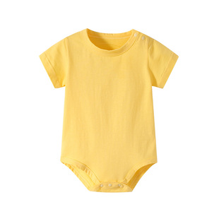 Летняя Новая тонкая одежда O'Dale Baby с короткими рукавами и пряжкой на плечах треугольный альпинистский костюм