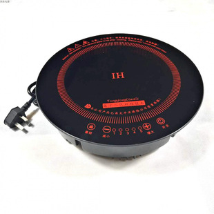 Commercial embedded round hot pot induction cooker wire control hot pot restaurant special