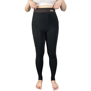 Yiwu plus fat plus size leggings women's autumn and winter not curling up not climbing fleece-lined thick outer wear one-piece cotton pants