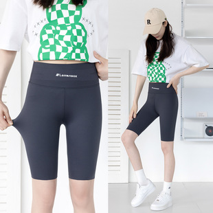 5 Points Butterfly Waist Girl's Shark Pants Spring and Autumn New High Waist Slim-fit Barbie Pants Outer Wear Yoga Leggings