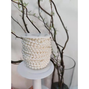 Rolled pearl chain Valentine's Day bouquet decorative materials flower packaging accessories DIY handmade supplies floral materials