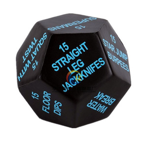 Pu Foam Dice 12-Sided Dice 6-Sided Decompression Vent Toy Colorful Slow Rebound Stress Ball