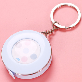 Yuhui Mini Small Tape Measure 2 m Precision Cute Cartoon Carry-on Measure Three Waistline Measure Height Meter Ruler Soft Ruler