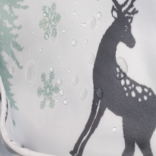 24 years new direct supply home waterproof thickened shower curtain polyester cross-border e-commerce drawing making bathroom curtain deer