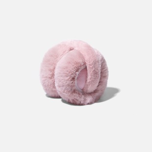 Winter plush earmuffs for men and women cute fluffy earmuffs soft and comfortable outdoor earmuffs foldable warm earmuffs