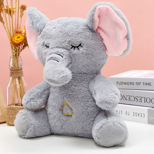 in stock Cross-border Breathing Elephant Breathing Rabbit Breathing Doll Children's Comfort Doll Animal Factory Direct Sales