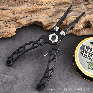 Titanium alloy stone wash multi-function with buckle road sub-pliers outdoor fishing metal texture fishing pliers