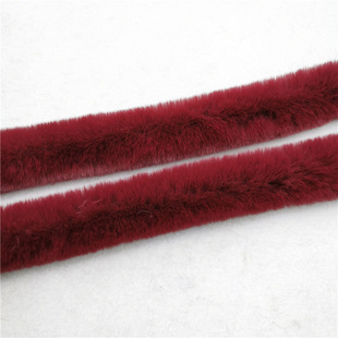 Factory wholesale imitation Rex rabbit fur strip diy imitation fur fluff edge strip Hanfu placket cloak clothing home fur strip
