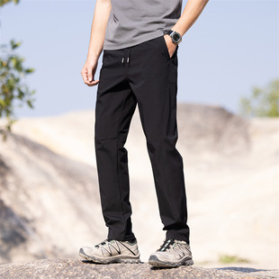 Foreign Trade Cross-border Wholesale 2025 Spring and Autumn New Outdoor Mountaineering Loose Straight Tooling Casual Pants Men's Sports Pants