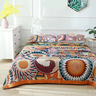 Cotton gauze blanket Cotton Four Seasons blanket multi-layer sand cloth nap blanket single double towel quilt factory wholesale
