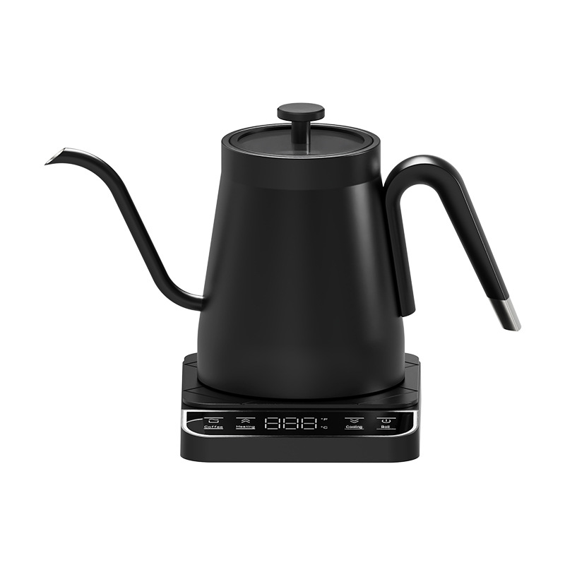 Special model direct supply cross-border intelligent electric kettle slender mouth gooseneck temperature control hand coffee pot constant temperature kettle