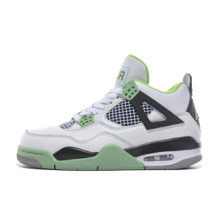 Putian AJ4 High Version Pure Original Basketball Shoes Black and White Comfortable Elastic Outdoor sneaker Poisoned Running Shoes for Men and Women