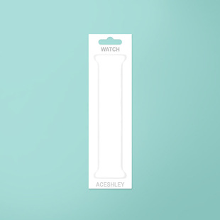 Source manufacturers spot second hair Apple strap Cardboard PVC blister extended card packaging watch with packaging box