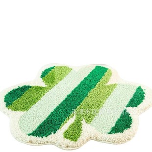 Cross-border St. Patrick's Day Imitation Cashmere Sofa Blanket Shaped Cartoon Rocking Chair Blanket Amazon temu Daifa Carpet