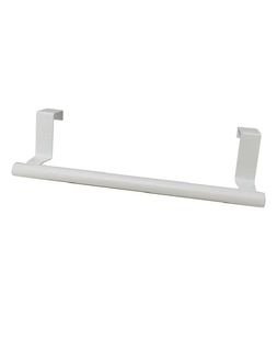 Manufacturer's Ready-Made Stainless Steel Single-Pole Towel Rack Kitchen Punch-Free Towel Hanging Rod Cabinet Door Back Rag Rack
