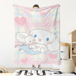 Sanrio мультфильм Culomi одеяло нефритовая корея собака фланелевое одеяло дивановое одеяло для спальни
