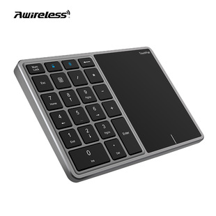 2-в-1 беспроводная цифровая клавиатура сенсорная мышь TYPE-C зарядка Bluetooth 2.4G двухрежимная цифровая клавиатура