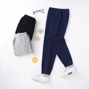 2023 children's cotton summer trousers spring and autumn boys and girls fashion brand sports pants middle and big children sweatpants mosquito-proof pants