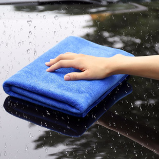 Microfiber car towel cloth special towel absorbent thickened car lint-free rag logo printed
