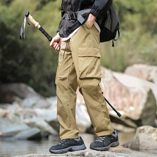 Charge Pants Casual Outdoor Mountaineering Pants Straight Tube Functional Waterproof Mountaineering Tooling Autumn Breathable Casual Pants