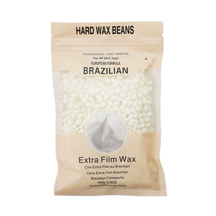 100 г мешков без бумаги депиляции воск бобы твердый воск воска меда Hard wax beans трансграничные прямые продажи с завода