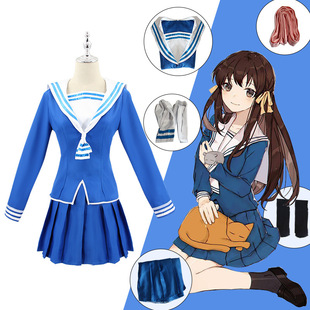 Fruit Basket cos Clothing Student Role Playing Sailor Clothing Japanese School Uniform Honda Toyo cosplay Clothing