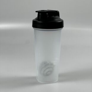 Plastic shake Cup protein powder milk shake Cup portable fitness sports Cup shake Cup logo factory direct supply large capacity