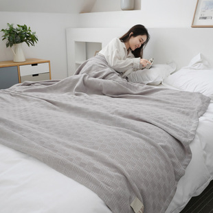 Cotton gauze towel quilt summer thin single cotton air conditioning blanket double summer quilt factory wholesale