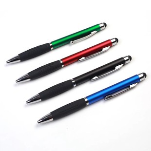 Multifunctional mobile phone touch screen ballpoint pen plastic touch screen ballpoint pen printable advertising custom gift pen logo