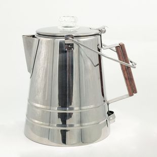Stainless steel American coffee pot camping American distillation and extraction outdoor coffee pot with handle