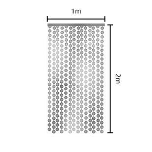 New Disco Ball Pattern Door Curtain Rain Silk Curtain Party Annual Meeting Background Wall Decoration Door Curtain 200*100cm
