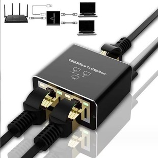 RJ45 Гигабитный сетевой распределитель сетевой кабель 1 мин 3 широкополосный сетевой маршрут