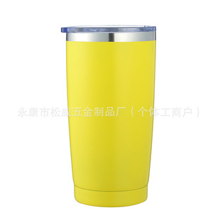 20oz нержавеющая сталь автомобильная чашка вакуумная прозрачная царапающая крышка/уплотнительная крышка/крышка соломинки. 20oz окраска/распыление пластика