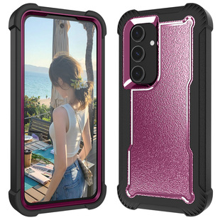 Navigator new Samsung S24 silicone drop-resistant case three-in-one Galaxy S24 mobile phone protective case