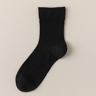 Socks Women's Mid-tube Socks Summer Thin Bow Small Chanel Breathable Boneless Thin Sweat-wicking Long Women's Socks