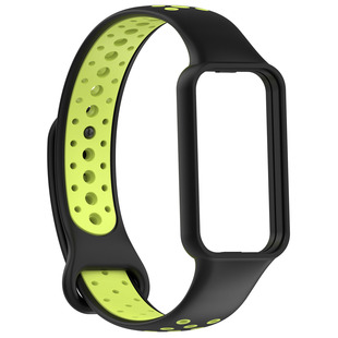 Подходит для браслета Redmi с красным рисом 2, двухцветный ремешок MI Band 8, браслет с активным отверстием