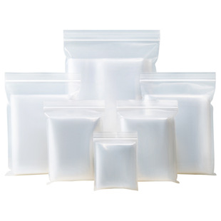 20 silk thick transparent pe self-sealing bag size sample packaging bag plastic sealed bag food packaging bag