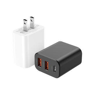 Зарядное устройство GaN 2C + A Многопортовый PD30W US ETL Medium Зарядное устройство 3C 2A + C Зарядное устройство для мобильного телефона QC30W