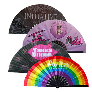 Cross-border Spot European and American Style Internet Celebrity Bar Disco Fan Gothic Style Galaxy Starry Sky Large Fan