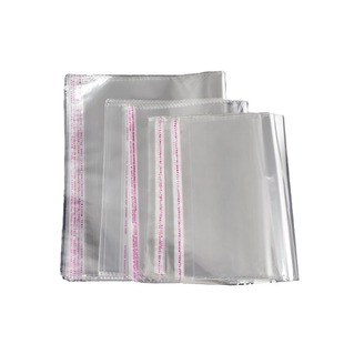 in stock wholesale opp clothing packaging bag transparent plastic bag jewelry earrings adhesive self-adhesive opp self-adhesive bag
