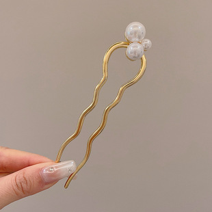 Hairpin Female Hair Disc Artifact Hairpin U-shaped Hairpin Hair Hairpin New Chinese Antique High-end U-shaped Clip Comb Headwear